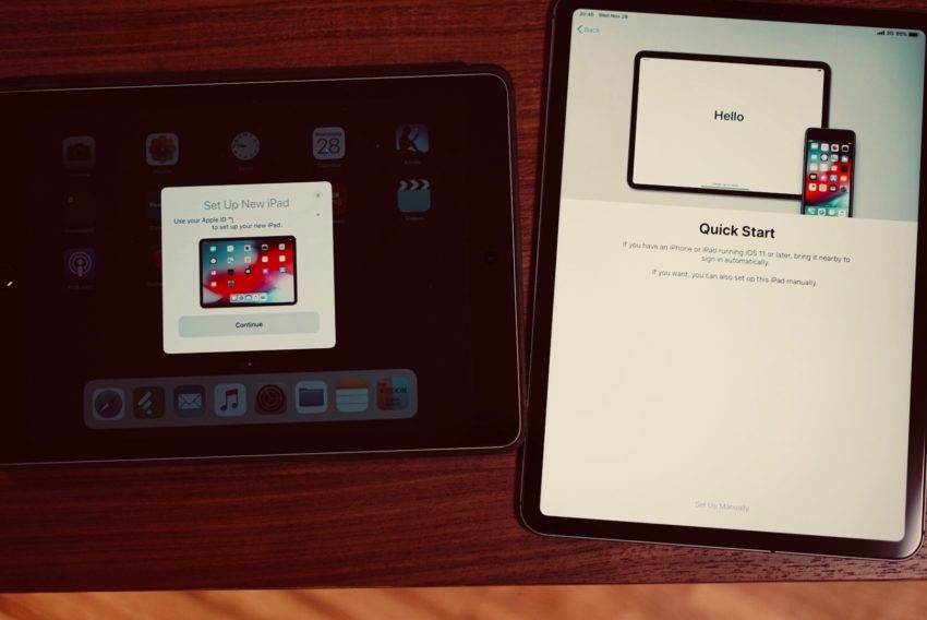 iPad air 2 to iPad pro 11 移行