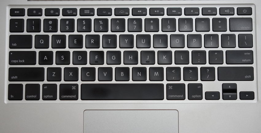 macbook pro keyboard 配列US