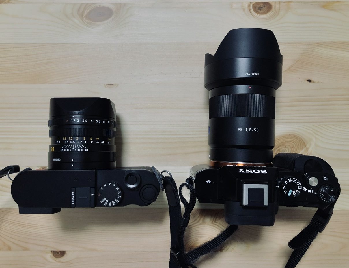 Leica Q2とSony A7
