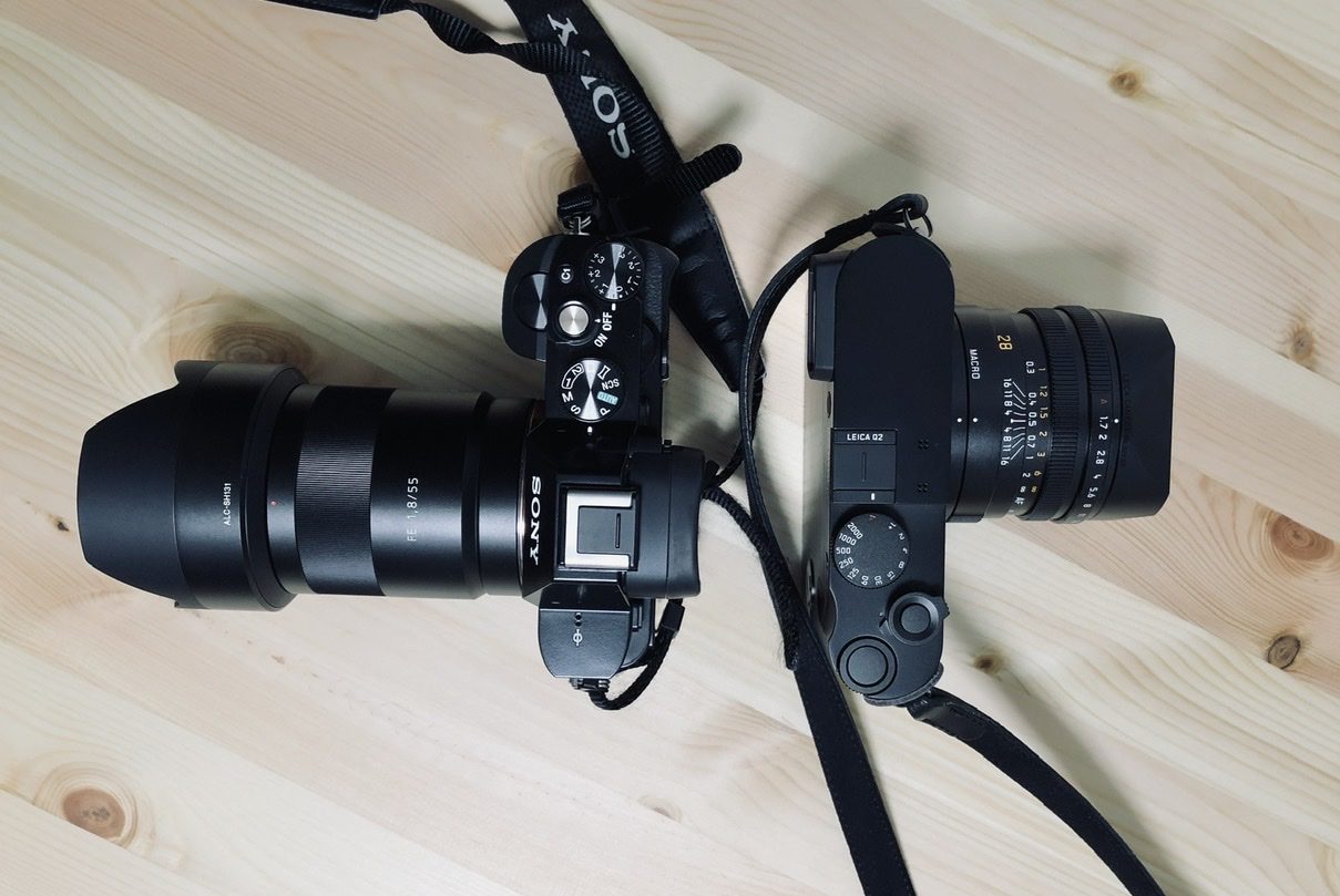 Leica Q2とSony α7の比較