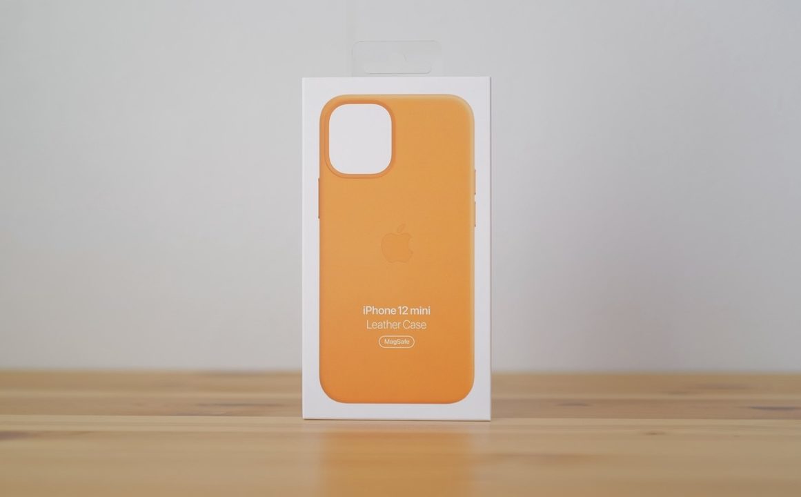 大人気商品 純正新品iPhone 12mini レザーケース カリフォルニアポピー