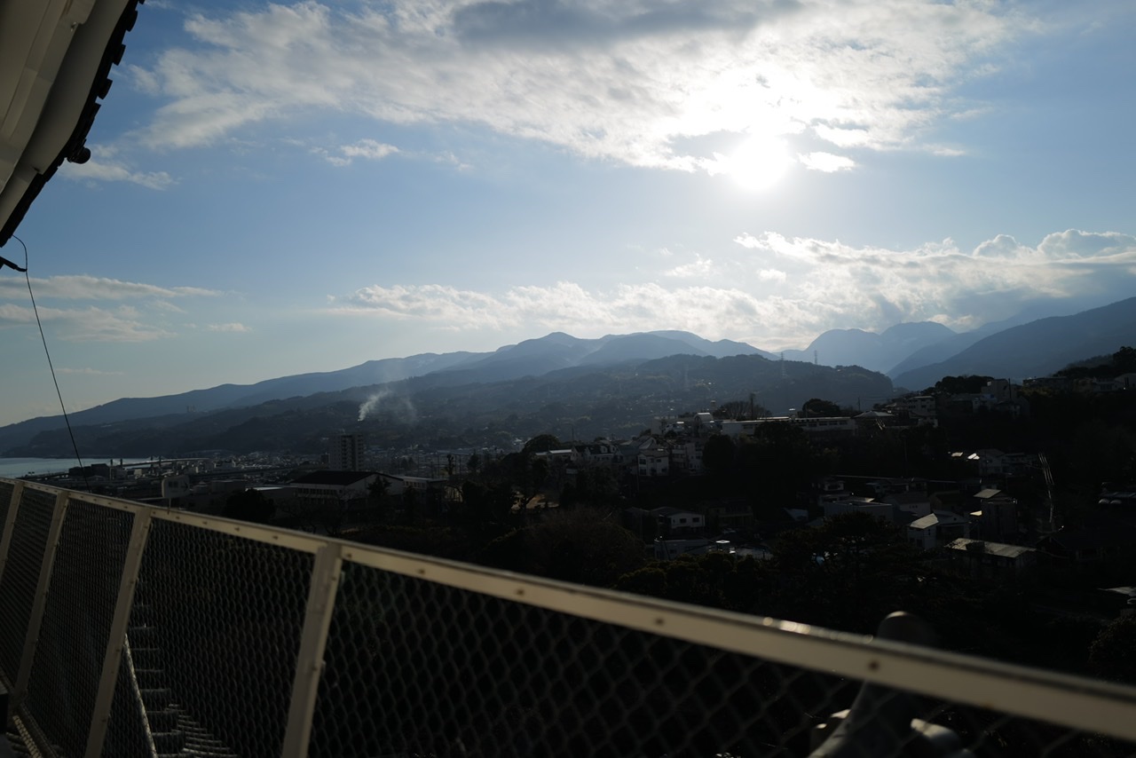小田原城からの眺め
