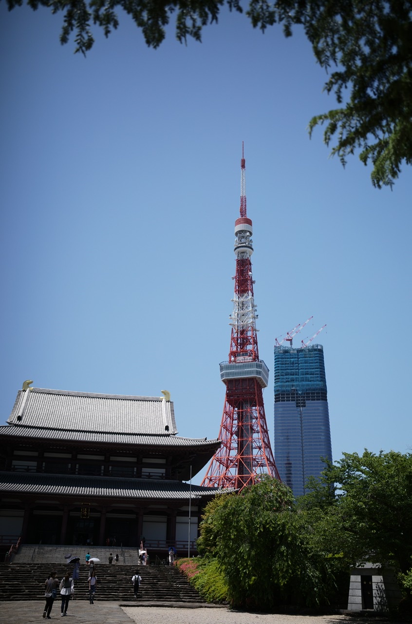 東京タワー 増上寺