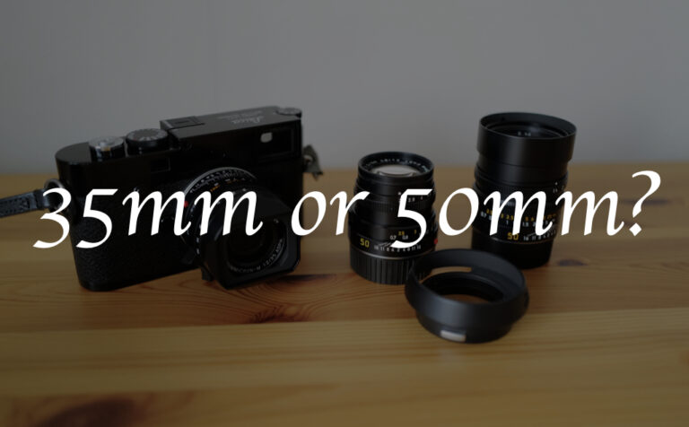 35mm or 50mm??