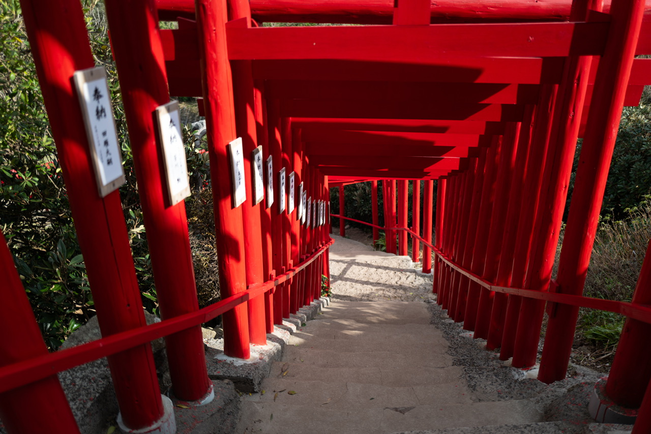 元乃隅神社 山口県 鳥居