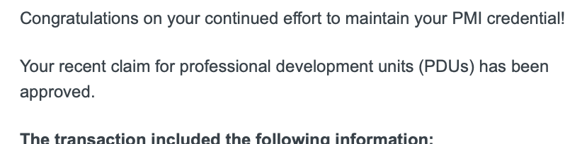 e-mail PDU