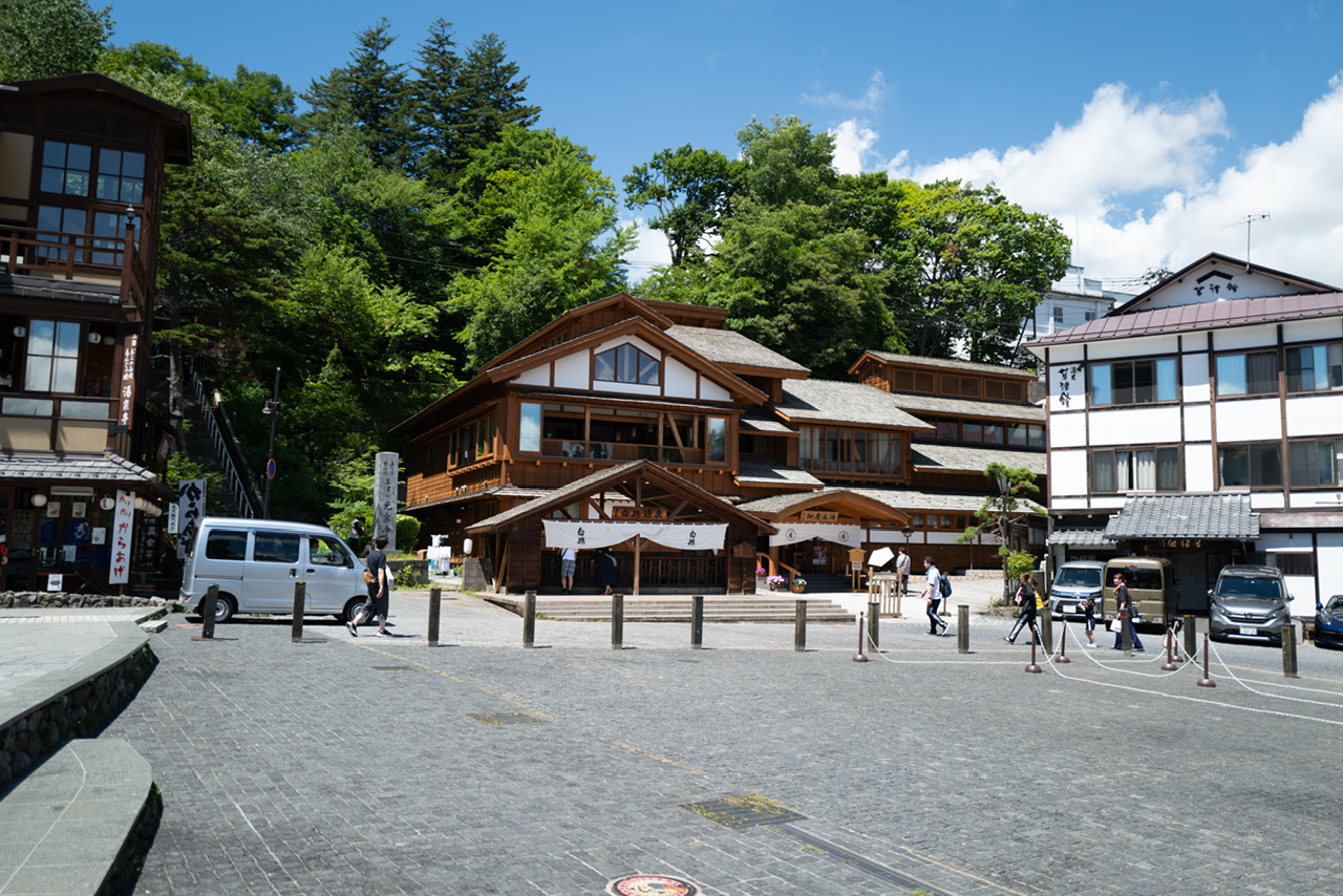 草津温泉 風景