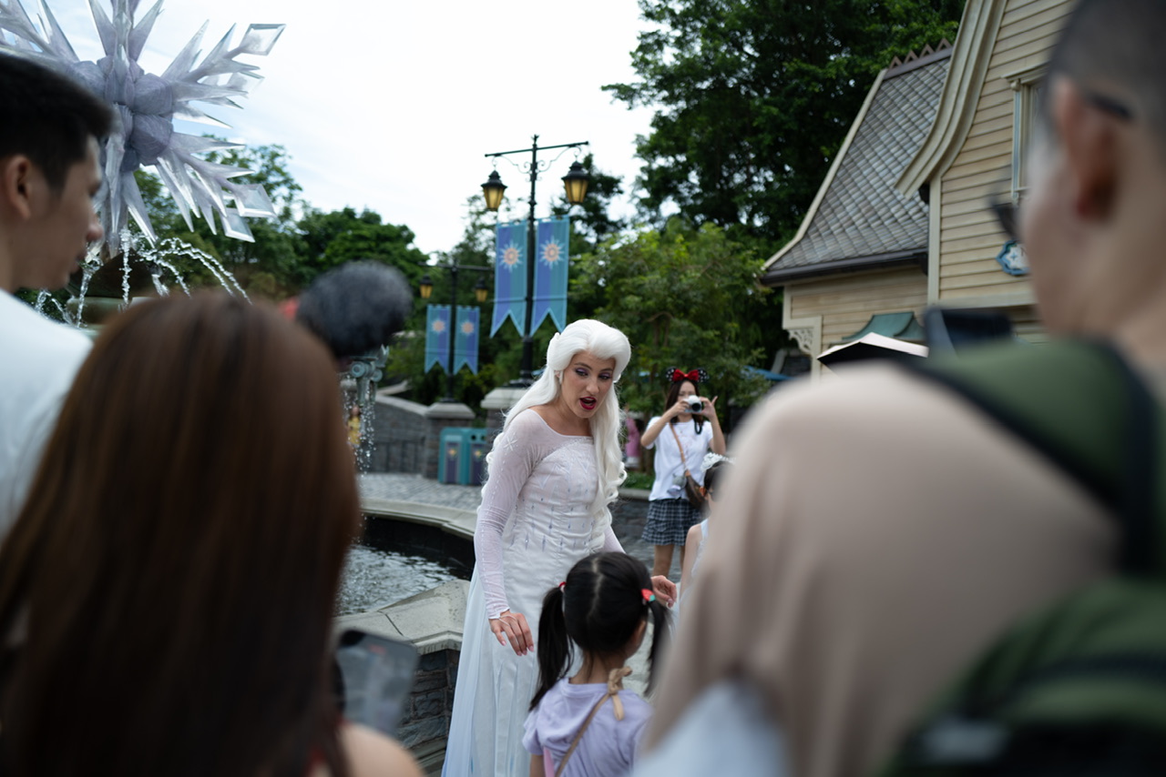 香港 ディズニー エルサ