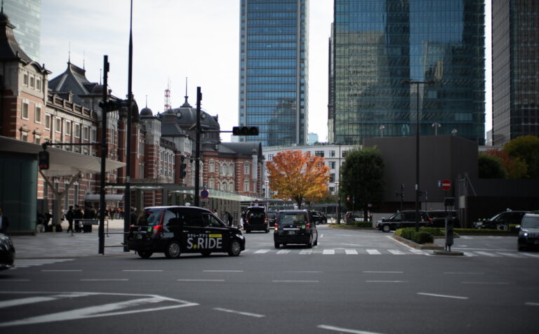 東京駅 紅葉