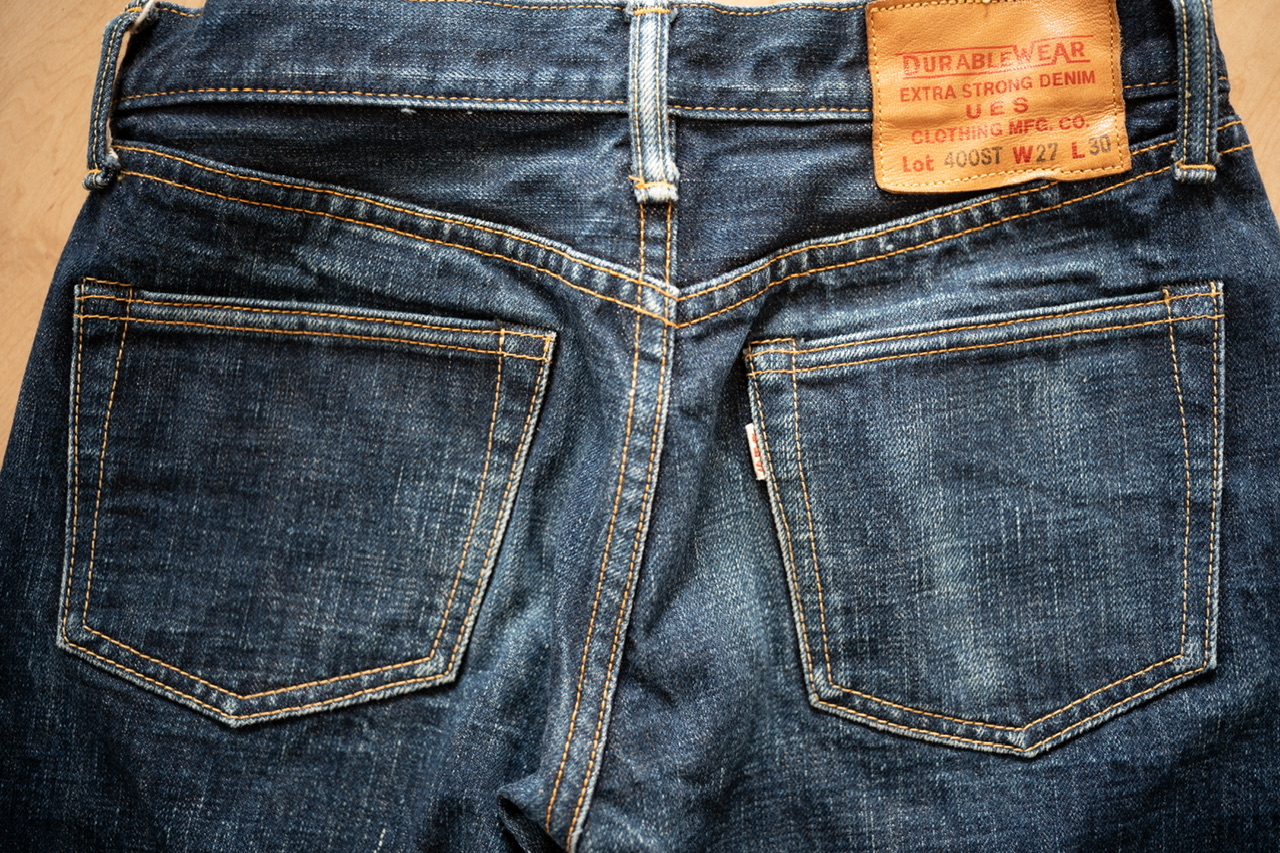 UES 400ST ウエス 色落ちレポート