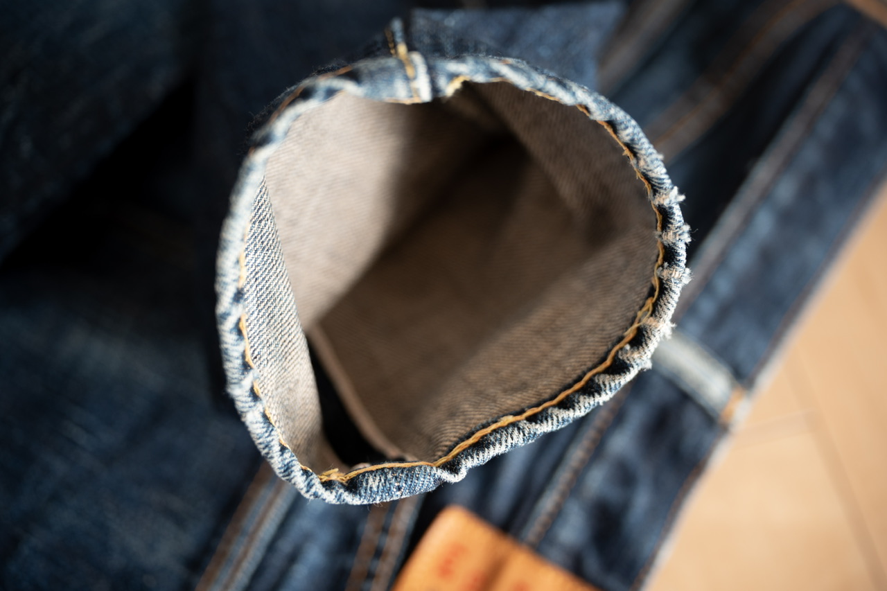 UES 400ST ウエス 色落ちレポート