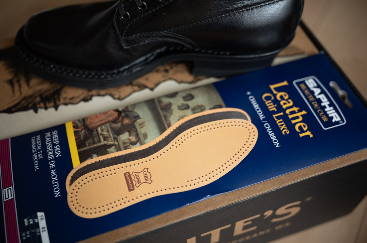 インソール ホワイツ セミドレス ウォーターバッファロー 水牛革 White’s Semi-dress water buffalo