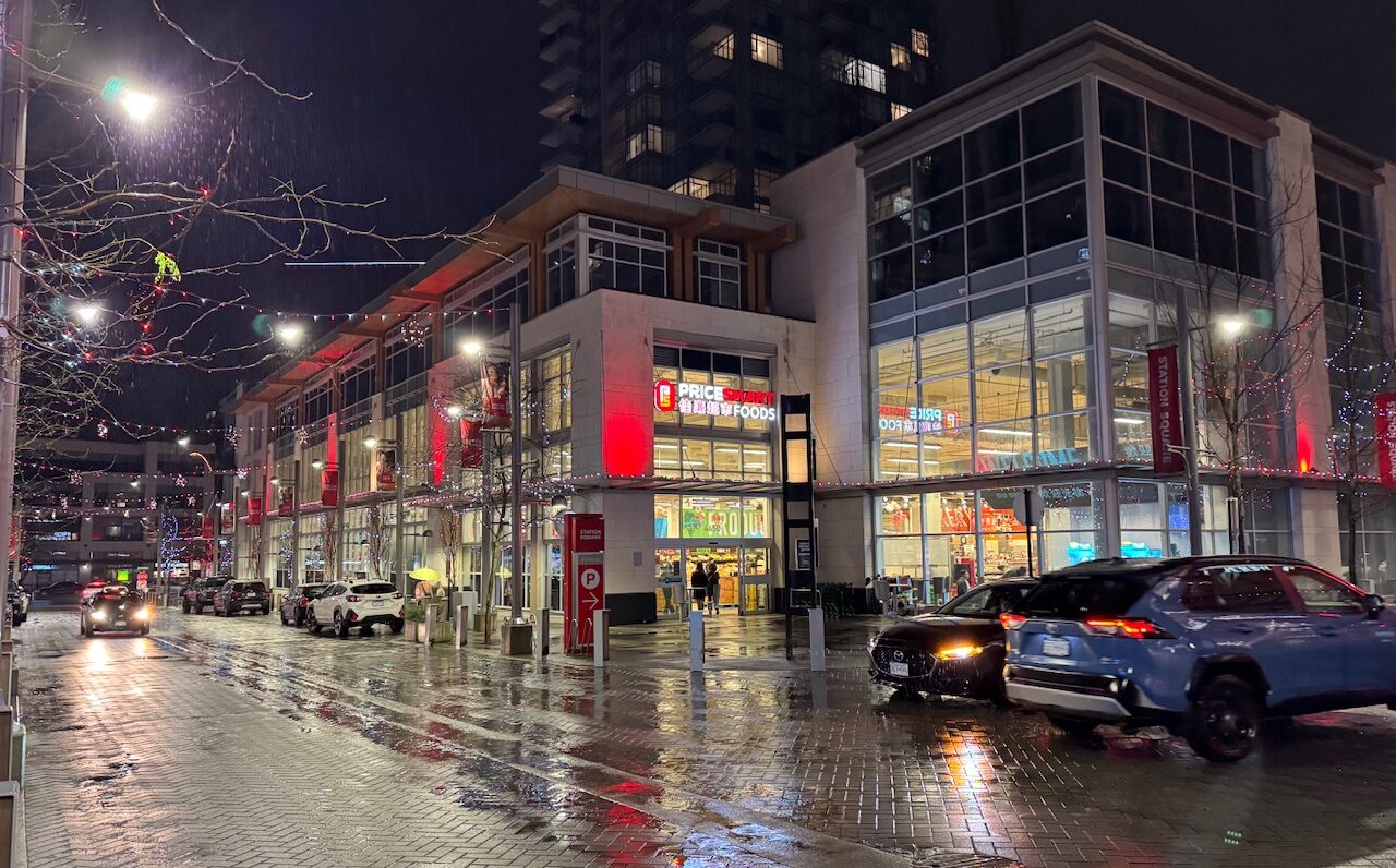 バンクーバーにあったスーパーマーケット