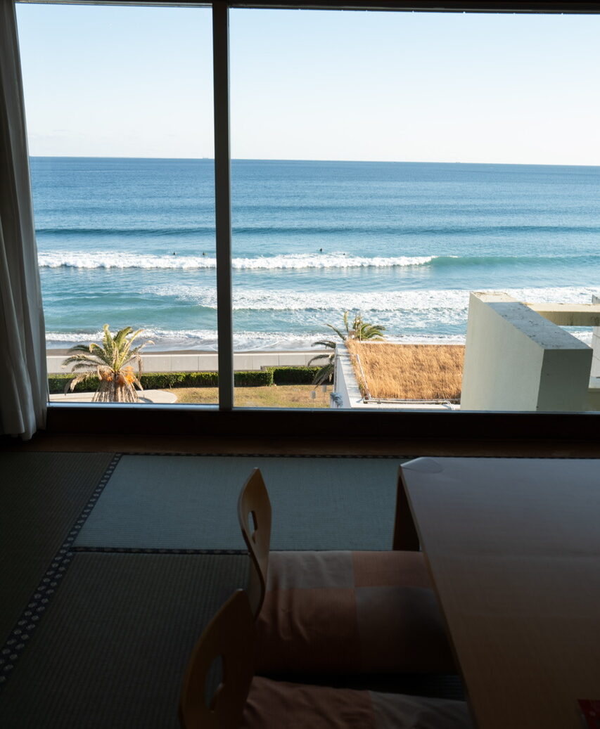 鴨川グランドホテル 部屋からの眺め