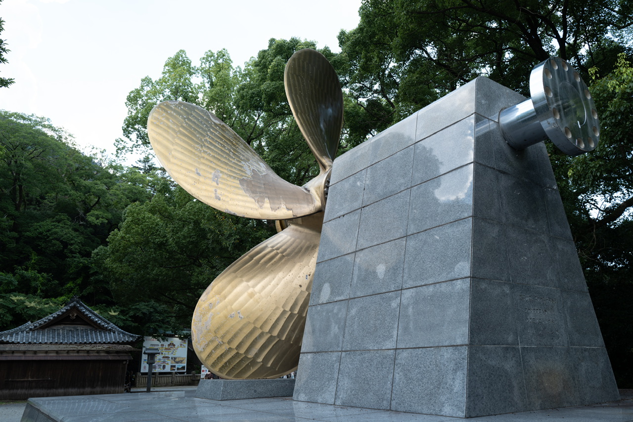 こんぴらさん 金毘羅宮 階段 プロペラ